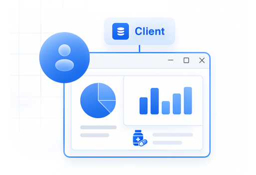 Client Management Graphic