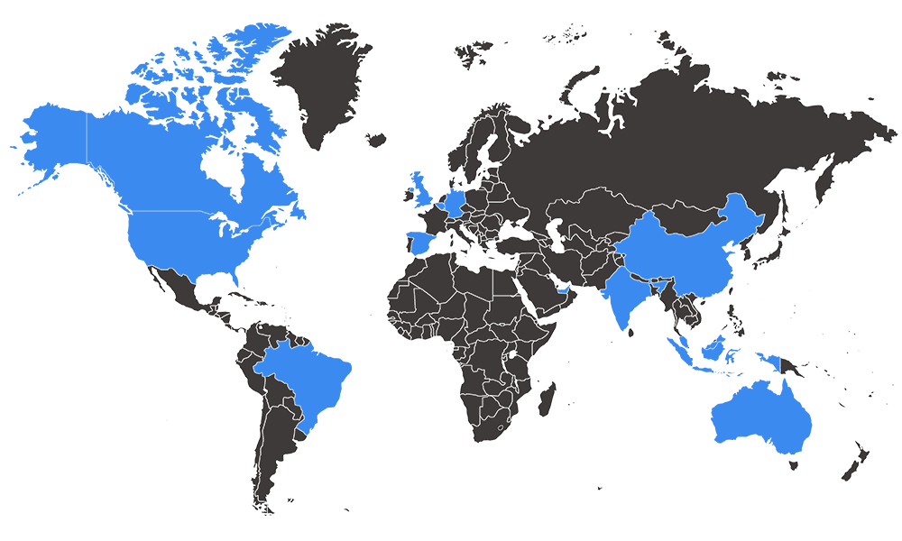 Visiv global map